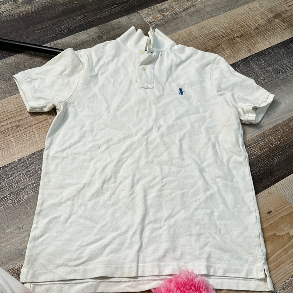 cream RL polo ✨